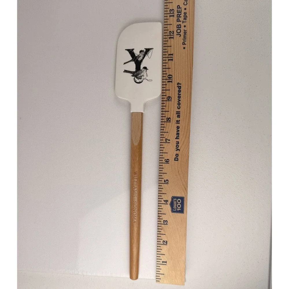 Williams Sonoma Rory Dobner Monogram Y Bird‎ Silicone Spatula 12